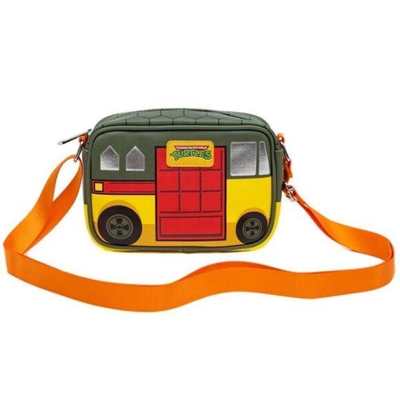 Buckle Down Nickelodeon Teenage Mutant Ninja Turtles Party Van Crossbody Bag - Picture 1 of 11